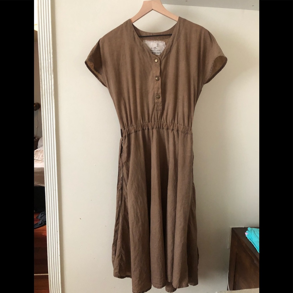 *SOLD* Not perfect linen Sydney Dress